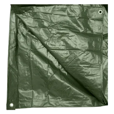 Prelata cu ochiuri de prindere 120g/m2 verde 8x12m Breckner Germany - imagine 2