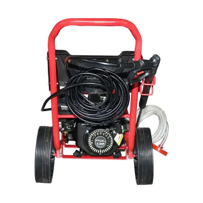 Aparat de spalat cu presiune pe benzina 7.5CP, 220 Bar, debit 510l/H cu furtun si pistol Breckner Germany - imagine 5