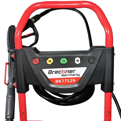 Aparat de spalat cu presiune pe benzina 7.5CP, 220 Bar, debit 510l/H cu furtun si pistol Breckner Germany - imagine 6