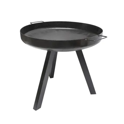 Gratar rotund cu grilaj si manere cu 3 picioare - imagine 2