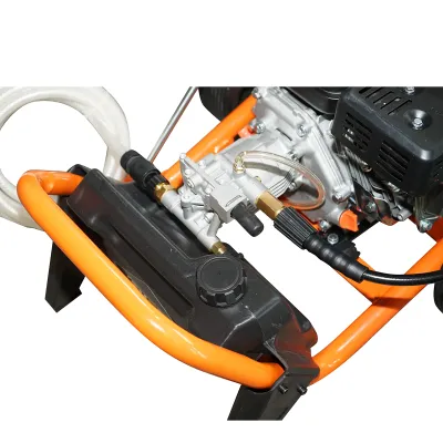 Aparat de spalat cu presiune pe benzina 7CP, 220 bar, debit 510 L/h cu furtun si pistol THOR - imagine 5