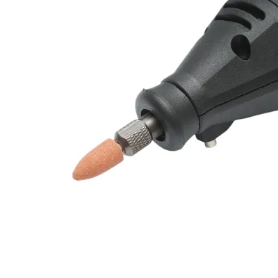 Mini polizor electric drept 130W, 220V, 5 trepte viteza 8000-30000rpm, mandrina 3.2mm 43 piese - imagine 10