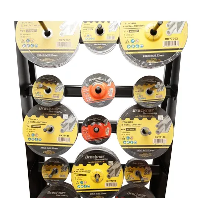 Stand prezentare panze/discuri flex echipat Breckner Germany - imagine 3