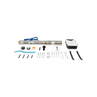 Pompa apa pentru panouri solare fotovoltaice submersibila D75mm, 3 mc/h, 48V, D78mm, 600W DF-48 - imagine 2