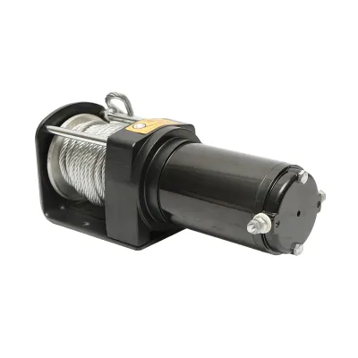Troliu electric cu telecomanda 12V, 1,6T (3000lbs) cablu otel 5x11m, solenoid 100A Breckner Germany - imagine 3