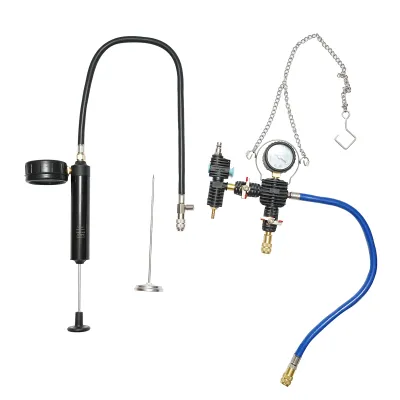 Kit testare presiune radiator, sistem de racire 28 piese Breckner Germany - imagine 4
