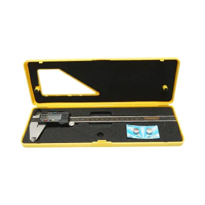 Subler digital profesional 200mm, scala dubla mm/inch, masurare interioara, exterioara, adancime Crownman - imagine 2
