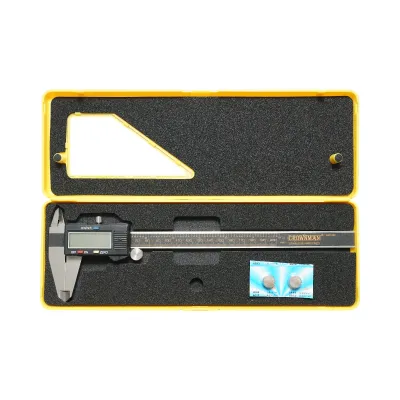 Subler digital profesional 200mm, scala dubla mm/inch, masurare interioara, exterioara, adancime Crownman