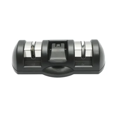 Aparat pentru ascutit cutite metalice si ceramice cu ventuza antiderapanta 140x72x40mm