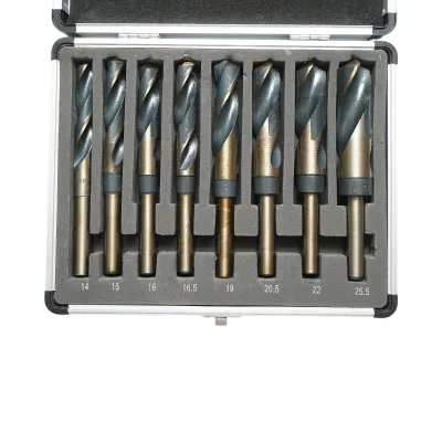 Trusa 8 burghie mari HSS pentru metal Breckner Germany - imagine 3