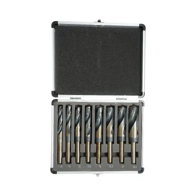 Trusa 8 burghie mari HSS pentru metal Breckner Germany - imagine 2