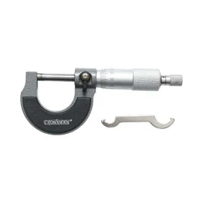 Micrometru mecanic de exterior 0-25mm Crownman - imagine 2