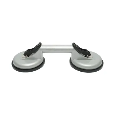 Dispozitiv de ridicat cu 2 ventuze din aluminiu 118mm, sarcina max. 80-100 Kg Crownman
