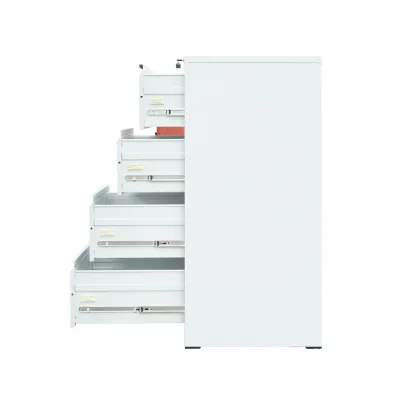Clasificator, fiset metalic cu 4 sertare 1337x462x620mm, RAL7035 Breckner Germany - imagine 5