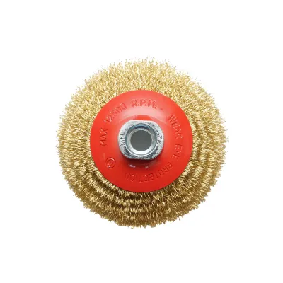 Perie circulara din sarma 100mm, M14 Breckner Germany - imagine 3