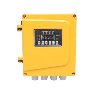 Pompa apa submersibila 300W, 24V debit 2.4m3/h, D75mm cu controller pentru panou solar fotovoltaic Breckner Germany - imagine 6