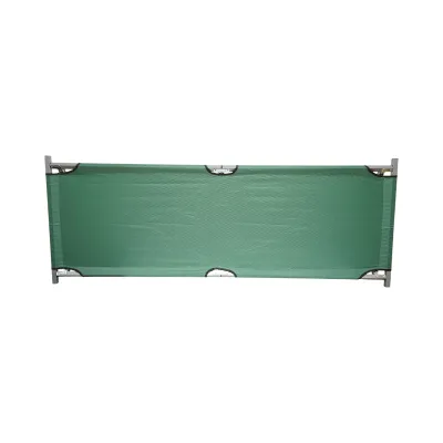 Pat pliabil de campanie, camping verde olive 190x66x42cm Breckner Germany - imagine 7