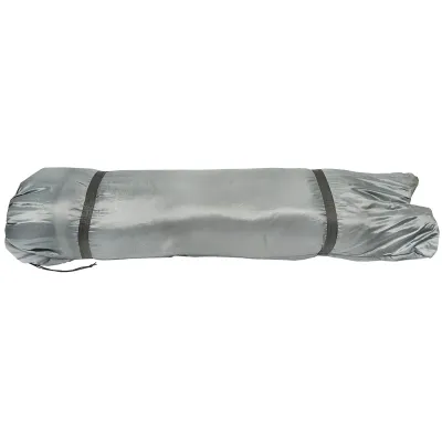 Pat pliabil de campanie, camping gri 190x66x42 cm Breckner Germany - imagine 7