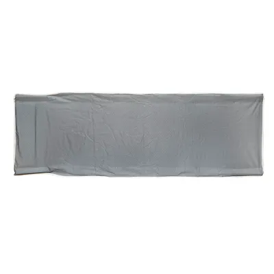 Pat pliabil de campanie, camping gri 190x66x42 cm Breckner Germany - imagine 4