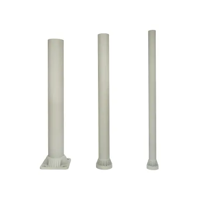 Stalp iluminat 3.5m din aluminiu cu flansa Breckner Germany - imagine 2