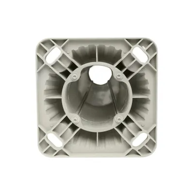 Stalp iluminat 3.5m din aluminiu cu flansa Breckner Germany - imagine 4