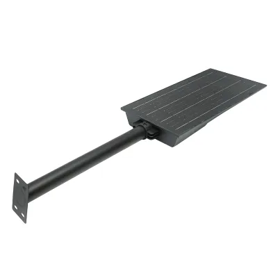 Lampa solara LED iluminat stradal 150W, 6500K, IP65 cu panou solar 15W, baterie LiFePO4 18Ah, senzor de miscare si prindere pe stalp Breckner Germany - imagine 2