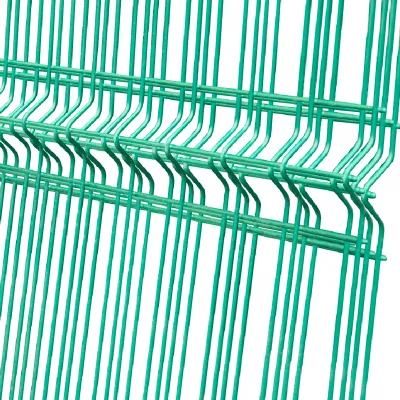 Panou zincat bordurat pentru gard 2500x1830mm verde RAL6005
