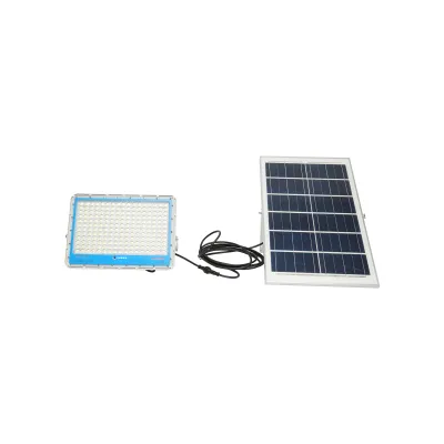 Lampa LED 400W cu panou solar monocristalin 28W cu telecomanda Breckner Germany - imagine 7