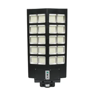 Lampa solara LED 400W iluminat stradal 6500K cu panou solar, telecomanda, senzor miscare Breckner Germany	 - imagine 2