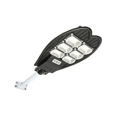 Lampa solara LED 300W cu panou solar 15W, baterie LiFePO4 3.2V/18Ah, 6000-8000K, senzor de miscare, telecomanda IP65 Breckner Germany