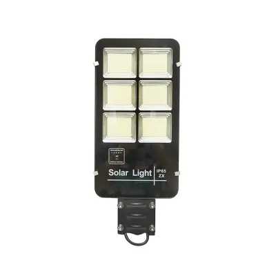 Lampa solara LED 300W cu panou solar 25W, baterie LiFePO4 3.2V/40Ah, 6000-8000K, telecomanda IP65 Breckner Germany - imagine 4