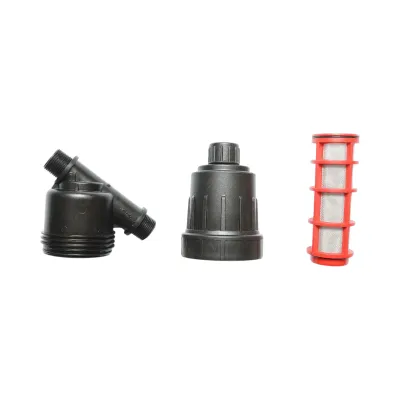 Filtru Y plastic 3/4 inch cu sita 120 mesh, 130 microni pentru tub, furtun de irigare - imagine 5