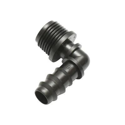 Cot conector stut tub picurare 16mm, filet exterior 1/2 inch pentru sisteme de irigatii - imagine 4