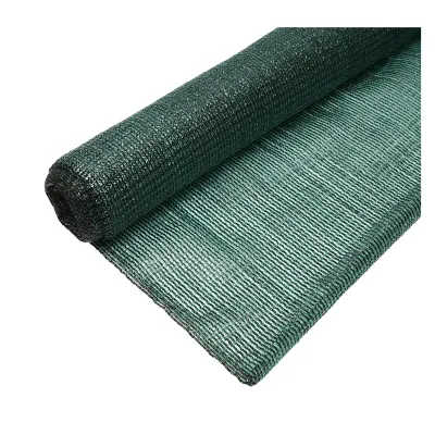 Plasa umbrire 85% latime 1.5M, lungime 10M verde din polietilena cu protectie UV