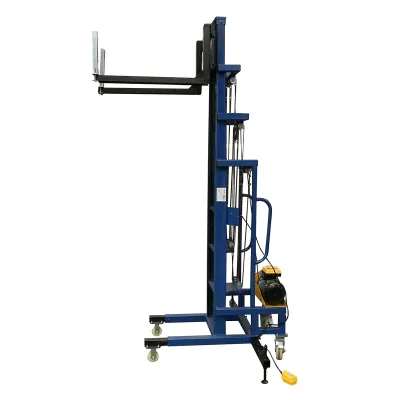 Lift electric pentru materiale constructii inaltime max 4m, 300Kg cu telecomanda - imagine 2