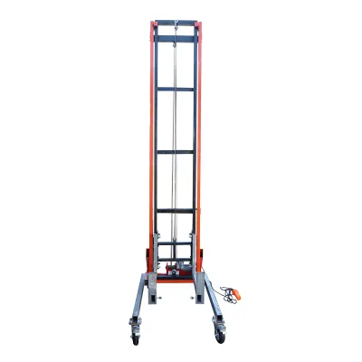 Lift electric pentru materiale constructii inaltime max 6m, 265kg cu telecomanda - imagine 5