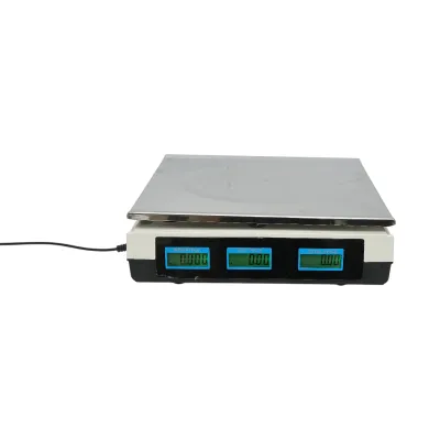 Cantar electronic cu ecran LCD max 40 Kg  cu baterie 4V Breckner Germany - imagine 3