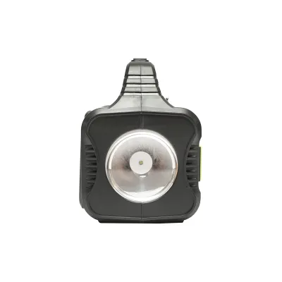 Kit iluminat portabil LED cu 4 becuri/proiector, panou solar radio FM si baterie 10000 mAhH pentru pescuit camping GD-8076 - imagine 5