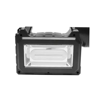 Kit iluminat portabil LED cu 3 becuri/proiector, panou solar si baterie 3.7V, 5500Ah pentru pescuit camping GD-P30 - imagine 5