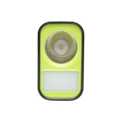 Kit iluminat portabil LED cu 3 becuri/proiector, panou solar si baterie 6V, 4.5Ah pentru pescuit camping GD-12 - imagine 3