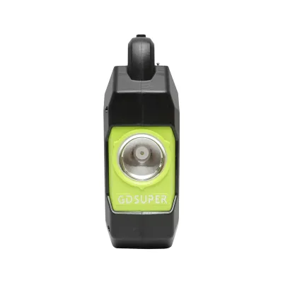 Kit iluminat portabil LED cu 3 becuri/proiector, radio FM panou solar si baterie 6V, 4.5 Ah pentru pescuit camping GD-15 - imagine 3