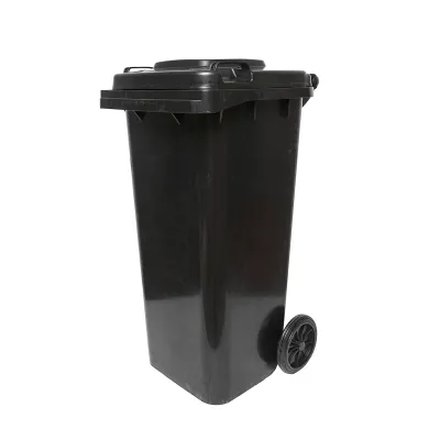 Pubela gunoi 120L neagra Breckner Germany - imagine 2