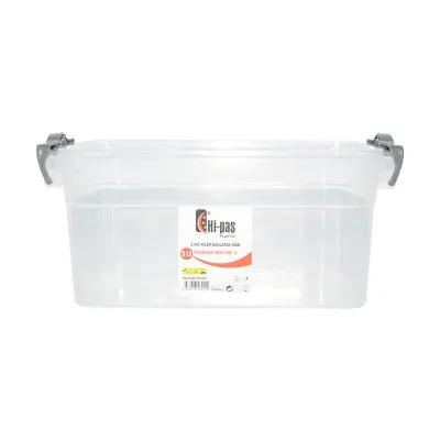 Cutie depozitare 3L cu capac din plastic transparenta 170x255x110mm Breckner Germany
