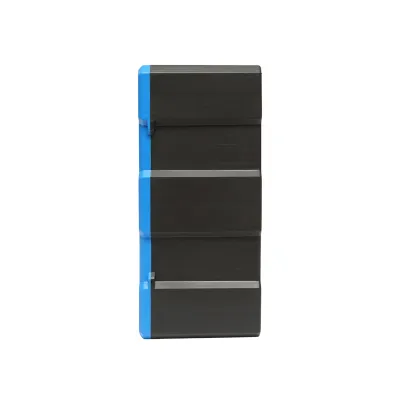 Cutie depozitare albastra din plastic modulara, 46 sertare 620x157x360mm Breckner Germany - imagine 3