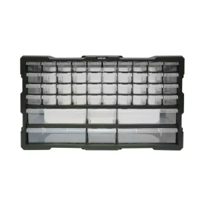 Cutie depozitare verde din plastic modulara, 46 sertare 620x157x360mm Breckner Germany