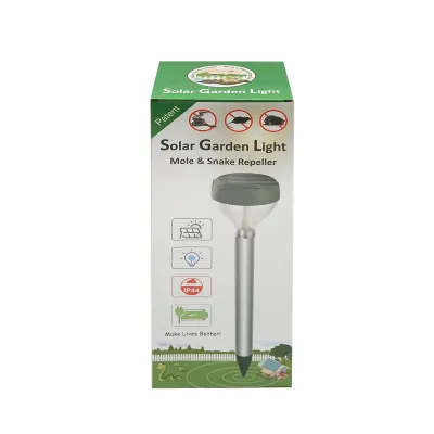Aparat sonic solar pentru alungat cartite, serpi set 2 buc Baisan - imagine 5