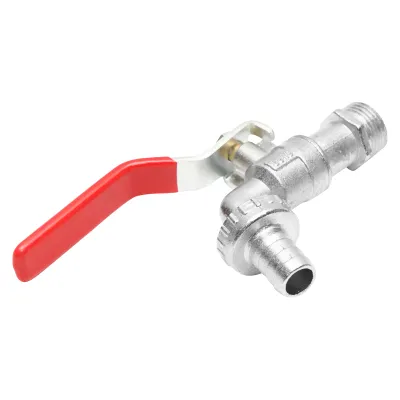 Robinet apa de serviciu 1/2x3/4 cu bila si maner pentru gradina - imagine 3
