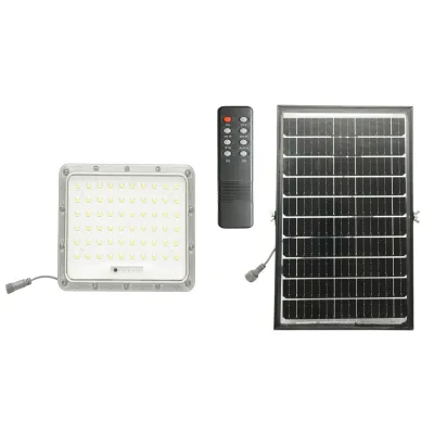 Proiector LED 200W cu panou solar bifacial 20W, baterie 20000mAh si telecomanda IP66 Breckner Germany
