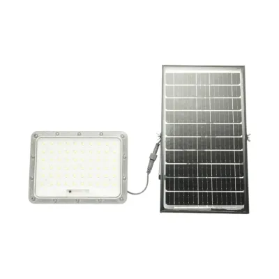 Proiector LED 200W cu panou solar bifacial 20W, baterie 20000mAh si telecomanda IP66 Breckner Germany - imagine 2