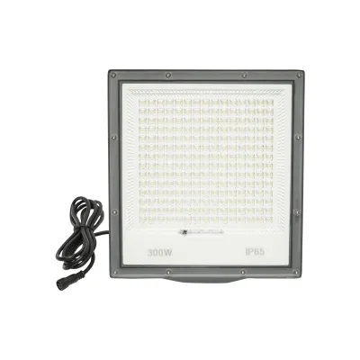 Proiector LED 300W, 6400K cu panou solar 30W, baterie Li-ion 30Ah si telecomanda Breckner Germany - imagine 6